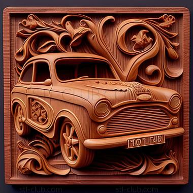 3D модель Ford Anglia (STL)